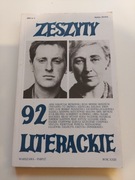 Zeszyty Literackie 92
