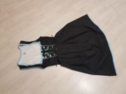 strój ludowy małgosia fartuszek sukienka ludowa bawarka nr 2021 M L