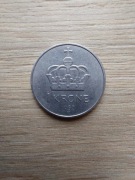 Norwegia 1 krone 1982 znak K; stan II
