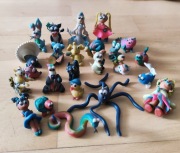 Figurki z modeliny handmade, komplet 24 szt.