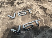 Emblemat znaczek Audi V6T chrom Ori oe od A6 