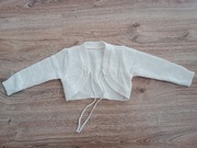 Bolerko dziewczęce białe rozm. 86