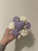 Mini Flower box candle świece sojowe z sercem