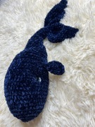 Maskotka Pluszak handmade recznie robiony Wieloryb