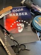 Zeszyt zapisów BARBER A5 – terminarz klientów do salonu fryzjerskiego