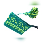 Kosmetyczka gobelinowa damska - ręcznie wykonana!