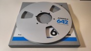 Szpula AMPEX 642, nowa, 26,5cm profesjonalna 1/4", NOS