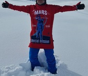 Męska kurtka snowboardowa z kapturem Mars by Gagaboo (CENA KAT. 749,00 zł)