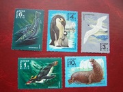 ZSRR 1978 MNH Mi. 4742/46 Fauna Zwierzęta