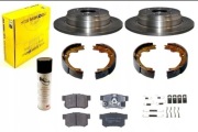 tarcze klocki szczęki HONDA CR-V II RD 2001-2007 TYŁ 304mm x 9mm
