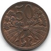 Czechosłowacja 50 h.1947