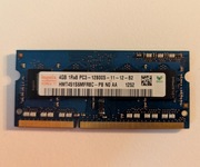 2x 4GB RAM do laptopów PC3