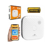 Czujka dymu tuya detektor wifi bezprzewodowy smart life