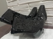 LAKIEROWANE BOTKI ZARA