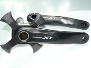 Nowa korba XT FC-T8000 170 mm. śruby w komplecie 