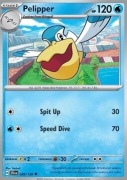 Oryginalna Karta Pokemon Pelipper (JTG 039) Journey Together Revers