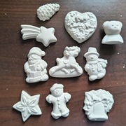 Figurki gipsowe do pomalowania 