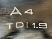 AUDI A4 B6 1.9 EMBLEMAT klapy TYŁ ORYGINAŁ