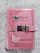 Dziennik notatnik pamiętnik planer organizer na szyfr