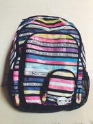 tornister roxy dla dziewczyn kolorowy w paski 