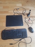 Klawiatura, myszka, podkładka - Volcano, HyperX