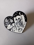 Metalowa przypinka pin broszka wpinka