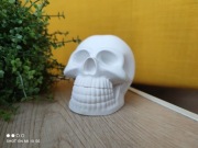 Figurka gipsowa czaszka dekoracyjna 