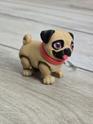 Breloczek Mops 3d - Brelok Druk3d fidget Keychain mixGadzet 