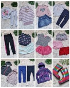 Zestaw ubranek paka ubrań dla dziewczynki 104 Next H&M Nike LOL