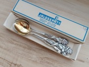 SREBRZONE ŁYŻECZKI DO KAWY FILIŻANKI FINLANDIA RÓŻA