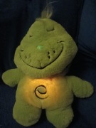 Grinch maskotka zabawka oddychający interaktywna