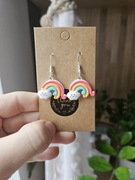 Kolczyki z tęcza tęcza