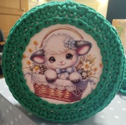 Wielkanoc/koszyczek/szkatułka handmade