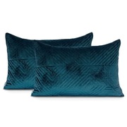 2x Poszewka pikowana Morski/Błękitny PASCALI