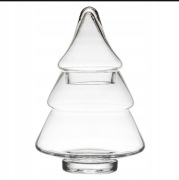 Choinka Homla Tinsel szklana 39x25 cm