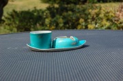 Porcelanowy zestaw palacza Ćmielów PRL