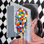 obraz na płótnie, akryl, oryginalny