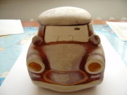Ceramiczne auto -  schowek, zabawny prezent 