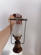 Stary kinkiet wzór lampy naftowej 