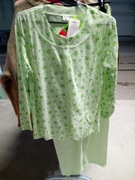 Piżama damska oliwkowa