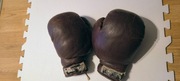 Stare polskie rękawice bokserskie Polsport PRL