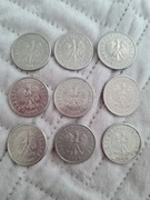 X9 Monet 1 zł z 2008 roku obiegowe 1 złoty 2008r rok obiegowe niski Nakład 