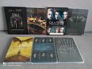 Zestaw 7 Sezonów DVD Gra o Tron Nowa Tanio