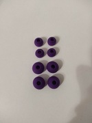 Zatyczki fioletowe nakładki quiet loop gumeczki