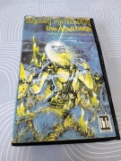 Kaseta VHS Iron Maiden Live after death. 