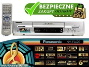 VCR Panasonic NV-FJ620 Magnetowid VHS * Odtwarzanie S-VHS * INDEX 6-głowic