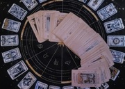 Mityczne karty tatot + dedykowana obrus zestaw vintage Hit 