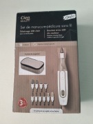 Bezprzewodowy zestaw do manicure i pedicure 