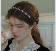 Nowa! Opaska diadem korona ślub panna młoda elf wrózka 