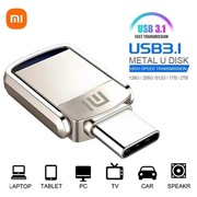 Xiaomi Pendrive 512 GB Obrotowy USB & Typ- C, Metalowy + Adapter Typ B